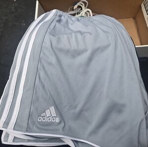Adidas Light Gray Training Shorts